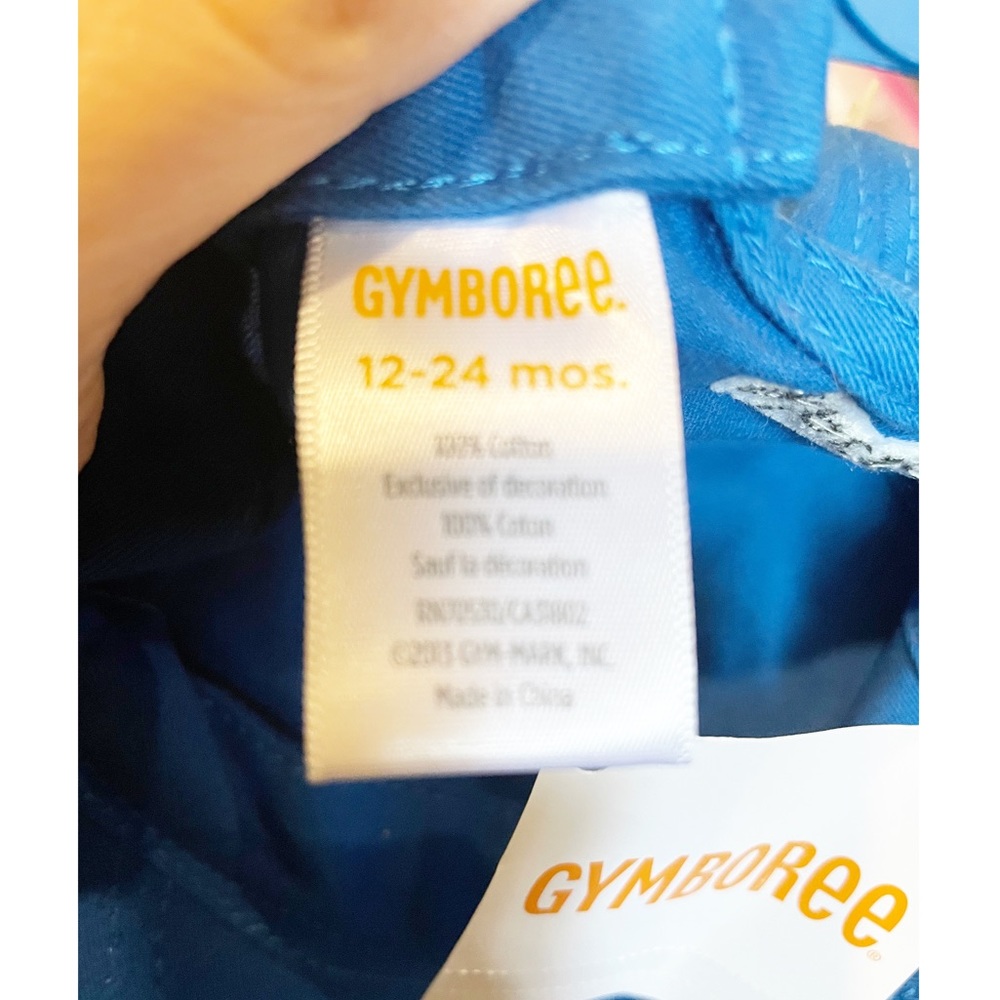 NWT Gymboree Baseball Cap Blue Elephant Circus Themed Size 12-24 months - Picture 5 of 8